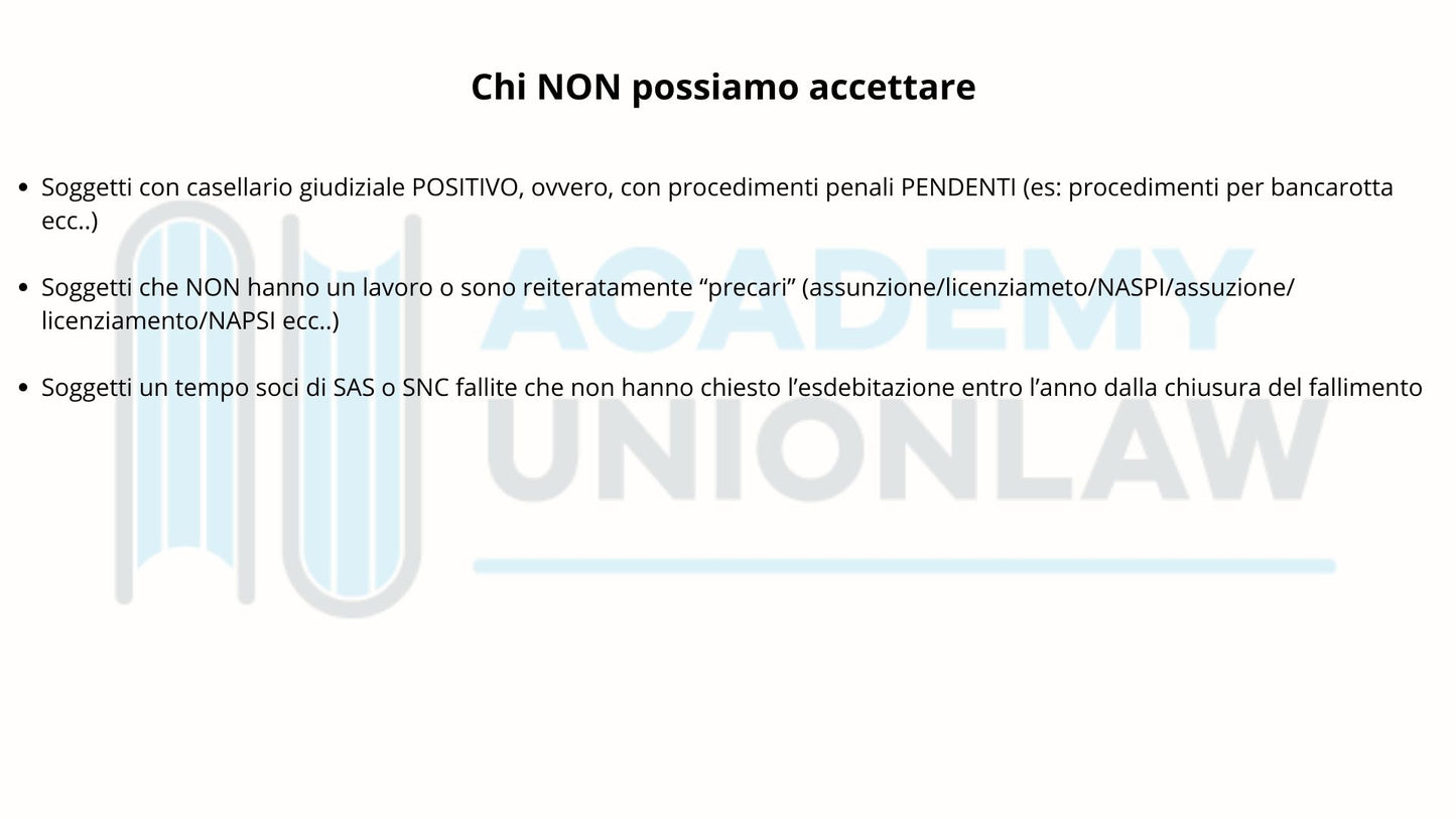 SPORTELLO SOVRAINDEBITAMENTO - CONSULENZA FATTIBILITA' € 480,00 + IVA