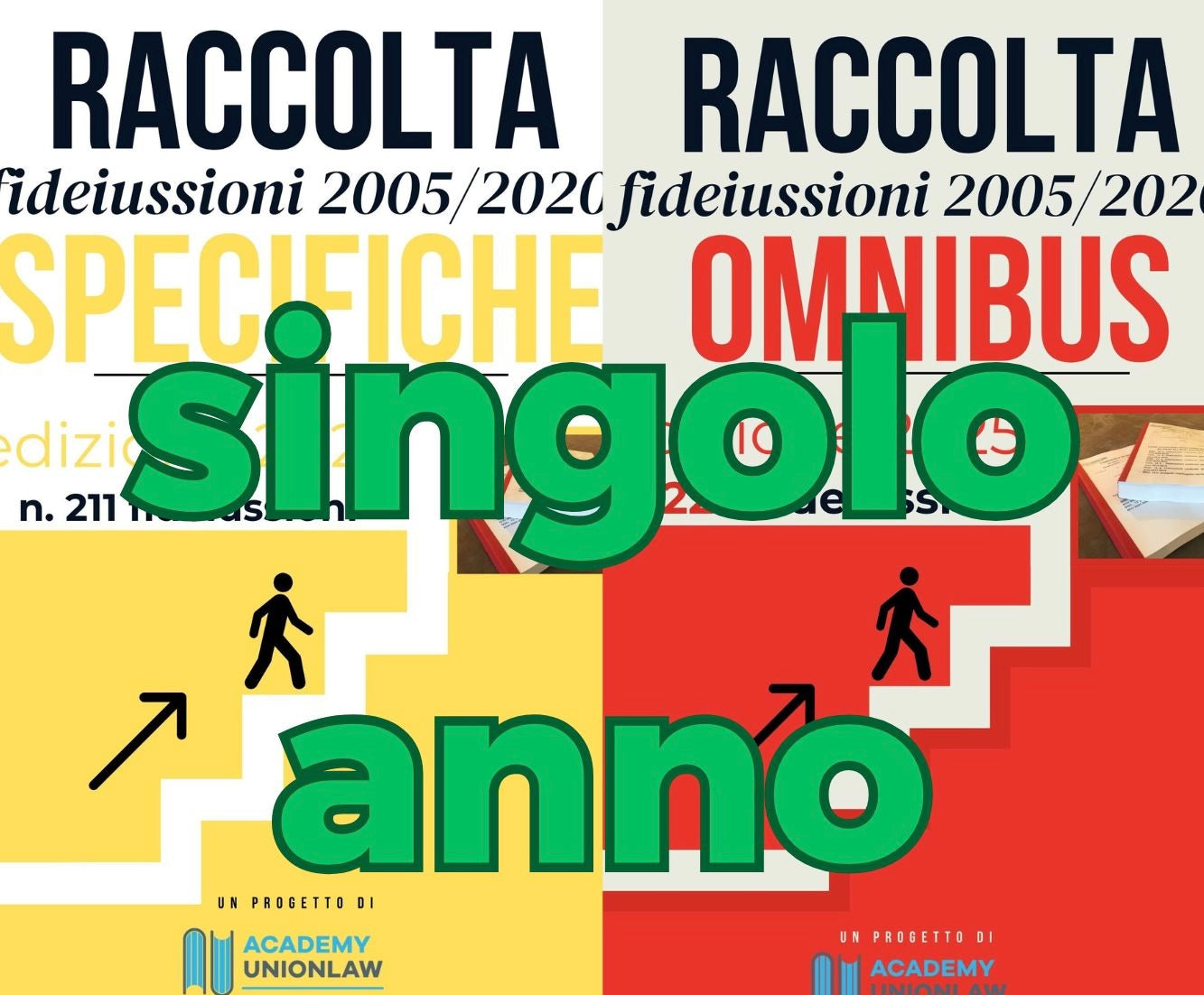 RACCOLTA ANNO SPEFICIO FIDEIUSSIONI OMNIBUS O SPECIFICHE - € 140,00+ IVA